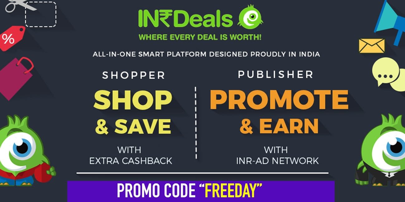 Inrdeals Promo Code get 50Rs with our Referral code Promo ...